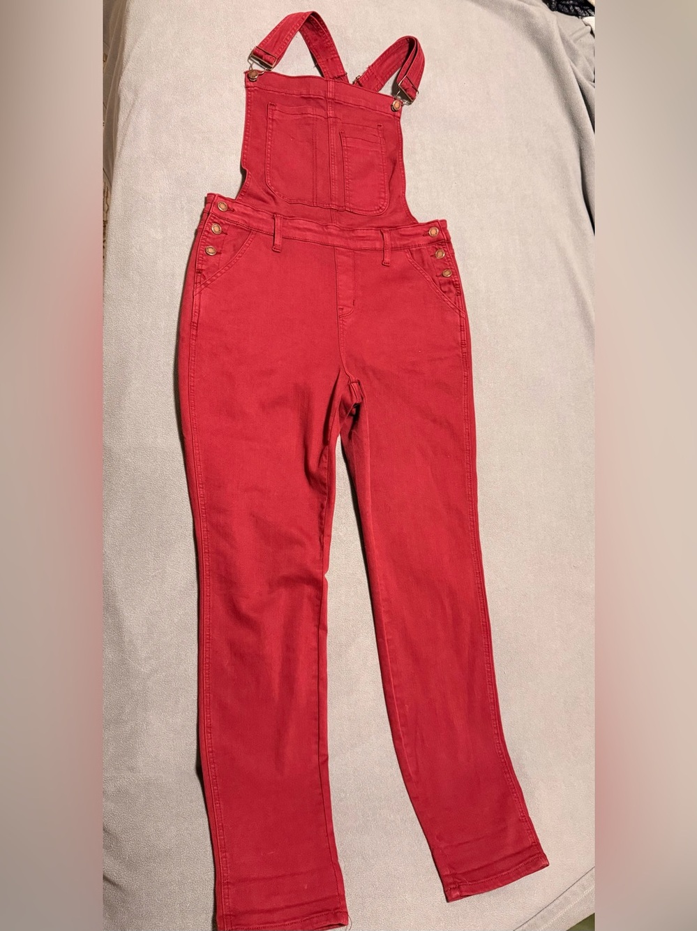 Judy Blue Red Overalls